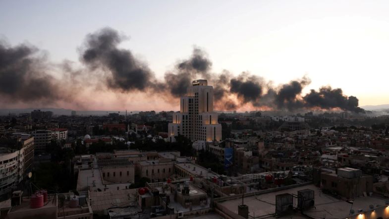 শান্তির বার্তা দিয়ে সিরিয়ায় রাতভর হামলা ইসরাইল-যুক্তরাষ্ট্রের
